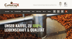 Desktop Screenshot of coffeelogx.com