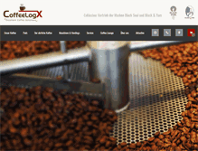 Tablet Screenshot of coffeelogx.com